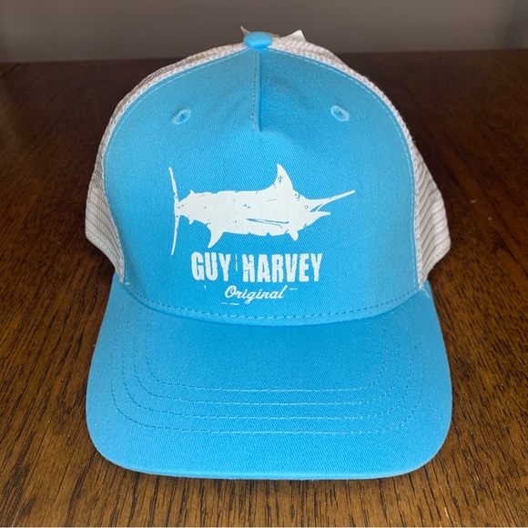 Guy Harvey Accessories Guy Harvey Adjustable Mesh Trucker Fishing